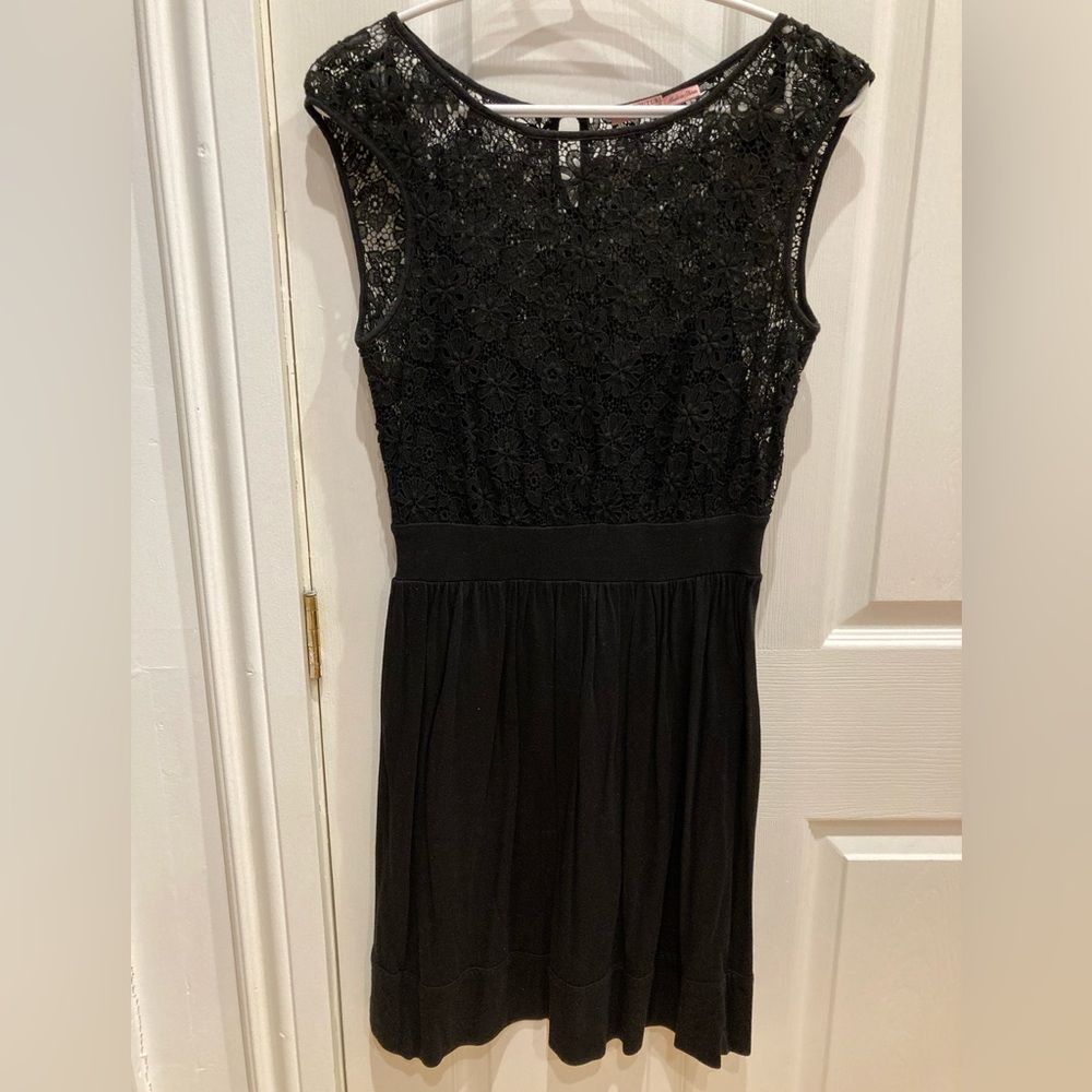 Juicy Couture Lace Little Black Dress XS